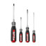 4 Piece Cushion Grip Screwdriver Set
