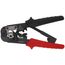 Ratcheting Pass-Through Crimper & Stripper