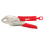 2 Piece Curved Jaw Locking Pliers Set