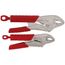 2 Piece Curved Jaw Locking Pliers Set