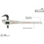 24" Aluminum Offset Pipe Wrench