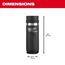 PACKOUT 18 oz. Insulated Bottle with Sip Lid