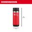 PACKOUT 18 oz. Insulated Bottle with Sip Lid