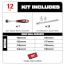 12pc 3/8" Drive Metric Socket Set