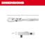 1/4" Drive 6" Flex Head Ratchet