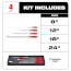 4 Piece Pry Bar Set