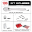 1/4" & 3/8" Drive Metric & SAE Ratchet & Socket Set with PACKOUT Low-Profile Organizer (106 Piece)