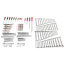 191 Piece Mechanic's Hand Tool Set