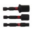 Shockwave Impact HEX Shank Socket Adapter Set (1/4", 3/8", 1/2")