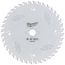 6-1/2" Fine Finish Wood Cutting Circular Saw Blade w/ 40 ATB Teeth, 5/8" Arbor