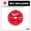 7-1/4" 24T Worm Drive Framing Circular Saw Blades (10 Pack)