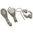 5PC Medium Cable Head Attachment Kit w/ Rust Guard Plating
