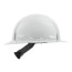 Full Brim Hard Hat with 4PT Ratcheting Suspension Type 1 Class E (White)