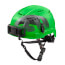 BOLT Vented Safety Helmet with IMPACT ARMOR Liner (USA) Type 2 Class C (Green)