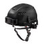 BOLT Vented Safety Helmet with IMPACT ARMOR Liner (USA) Type 2 Class C (Black)