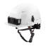 BOLT Front Brim Safety Helmet with IMPACT ARMOR Liner (USA) Type 2 Class E (White)