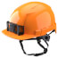 BOLT Front Brim Safety Helmet with IMPACT ARMOR Liner (USA) Type 2 Class E (Orange)