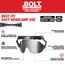 BOLT Eye Visor - Mirrored Dual Coat Lens (Compatible with Milwaukee BOLT Safety Helmets & BOLT Hard Hats)