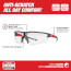 Safety Glasses - Clear Anti-Scratch Lenses (Polybag)