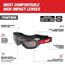 Vented Low-Profile Goggles - Tinted Dual Coat Lens