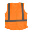 High Visibility Safety Vest- L/XL (Orange)