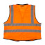High Visibility Performance Safety Vest- S/M (Orange)