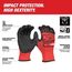 Impact Cut 3 Nitrile Dip Glove - M
