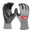 Cut Level 4 High Dexterity Polyurethane Dipped Gloves (L)