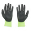 Cut 1 Hight Visibility Polyurethane Dipped Gloves (M)