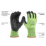 Cut 5 Hight Visibility Polyurethane Dipped Gloves (M)