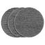 3" Assorted 80, 120, 180 Grit Mesh Sanding Discs with POWERGRID Tear Resistant Mesh w/ Pad Saver (12 Pack)