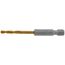 1/8" Shockwave Red Helix Titanium Impact Drill Bit w/ Variable Helix (2 Pack)