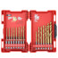23 Piece Shockwave Red Helix Titanium Drill Bit Set