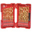 29 Piece Shockwave Red Helix Titanium Drill Bit Set
