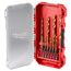 SHOCKWAVE Impact Duty RED HELIX Titanium Drill Bit Set - 10 Piece
