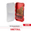 15 Piece Shockwave Impact Duty RED HELIX Titanium Drill Bit Set