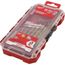 15 Piece Shockwave Impact Duty RED HELIX Titanium Drill Bit Set