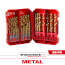 29 Piece Shockwave Red Helix Titanium Drill Bit Set