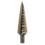 #4 Cobalt Step Drill Bit, 3/16" to 7/8"