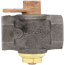 1/2" Black Iron Body Gas Plug Valve with Lockwing