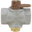 560G 3/4" FNPT Zinc Gas Plug Valve Lockwing (175 PSI)