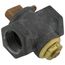 560A 1-1/4" FNPT Zinc Gas Plug Valve Lockwing (175 PSI)