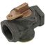 560A 2" FNPT Armorgalv Gas Plug Valve Lockwing (175 PSI)