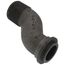 10LT 1" Offset Swivel for Gas Meters, 3/4" MNPT