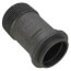 30LT Straight Swivel for Gas Meters, 1-1/4" MNPT