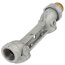 6610 1" x 1" x 1" Horizontal Inlet/Outlet Cast Iron Meter Bar (6" Length)