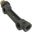 6610 1" x 1" x 1" Horizontal Inlet/Outlet Cast Iron Meter Bar (6" Length)