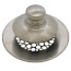 Universal NuFit Push Pull Tub Closure with Grid Strainer, Silicone and all 3 Combo & Trip Lever Pins (Brushed Nickel)