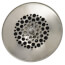 Universal NuFit Push Pull Tub Closure with Grid Strainer, Silicone and all 3 Combo & Trip Lever Pins (Brushed Nickel)