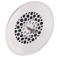 Universal NuFit Push Pull Tub Closure with Grid Strainer, Silicone and all 3 Combo & Trip Lever Pins (Chrome Plated)